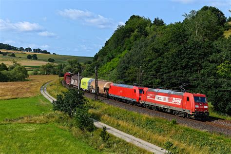 Einen seltenen Gast gab es am 04 Juli 2023 vor dem gemischten Güterzug