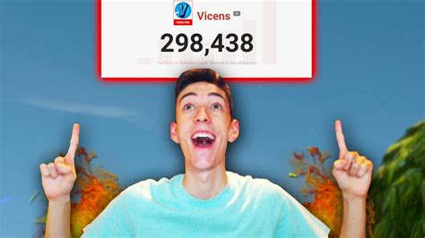 LLEGANDO A 300 000 SUSCRIPTORES EN DIRECTO Vicens YouTube