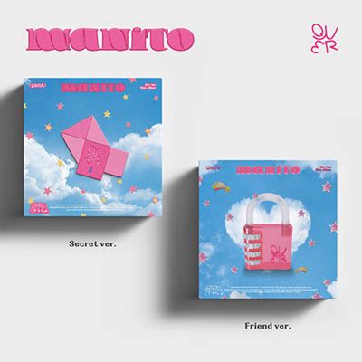 QWER 1ST MINI ALBUM MANITO 2 ALBUMS SET Kpop USA