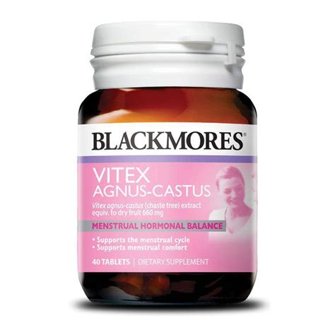 Blackmores Vitex Angus Castus 40 Tablets Nz