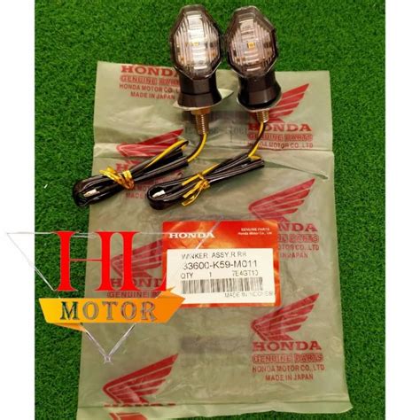 Ready Stock Signal Mini Lamp Winker Assy Vario Original Honda Rs