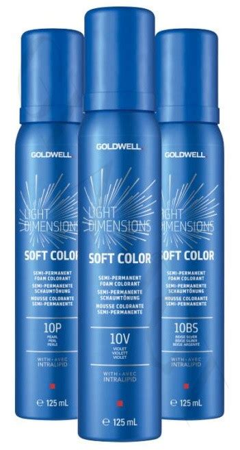 Goldwell Lightdimensions Soft Color Foam Toner Semi Permanent Blonde Toner