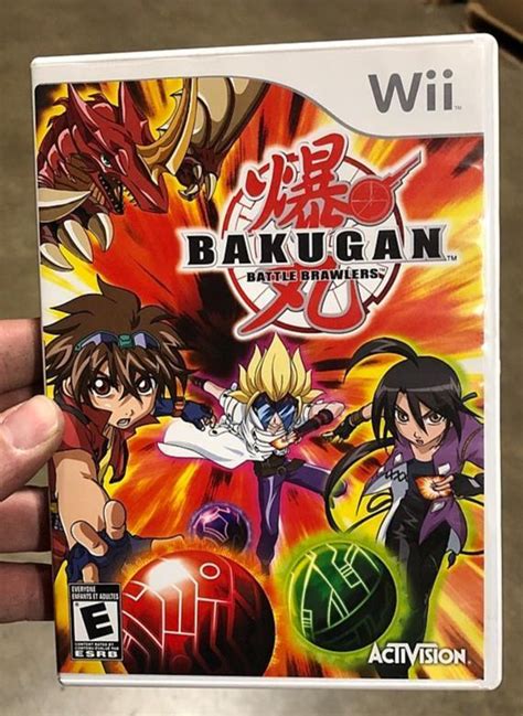 Nintendo Wii Bakugan Battle Brawlers Video Game Tournament Fight