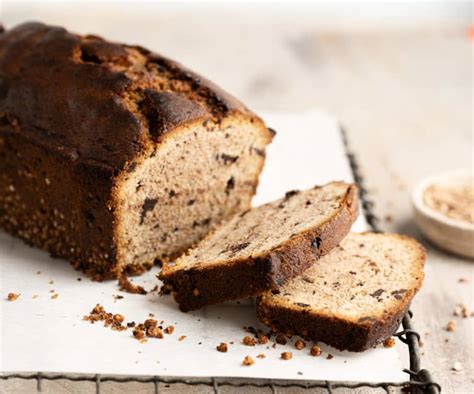 Cake aux pépites de chocolat et graines de sarrasin Cookidoo la