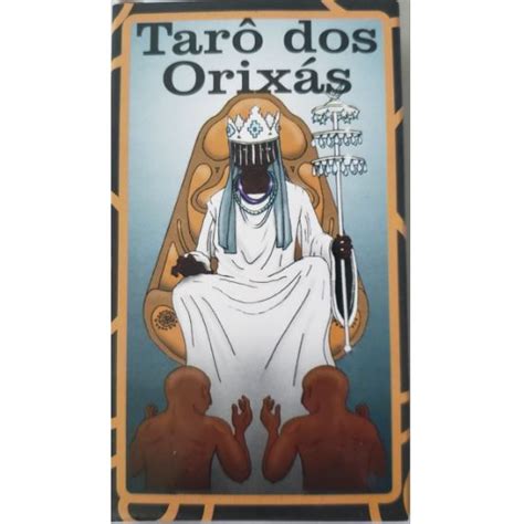 Tarô dos Orixás Manual e baralho de 22 cartas Tarot Esotérico