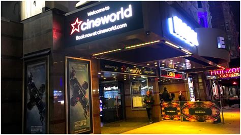 Cineworld Leicester Square Last Night Before Temporary Closures Variety