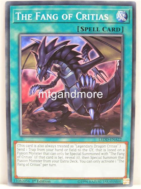 Yugioh Fang Of Critias