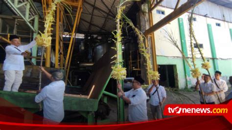 Buka Giling PG Meritjan Kediri Targetkan 300 Ribu Ton Gula