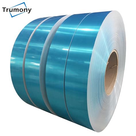 Heat Exchanger Bare Aluminum Foil Coil For Fin Stock Pre