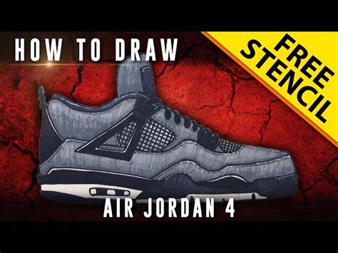 12+ How To Draw Jordan 4 - KatronaAvesta