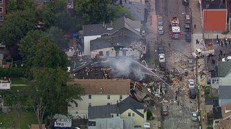 2 Houses Flattened After Explosion In Paterson New Jersey Abc News