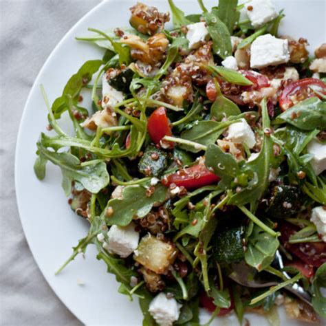 Red Quinoa Arugula Salad A Beautiful Plate