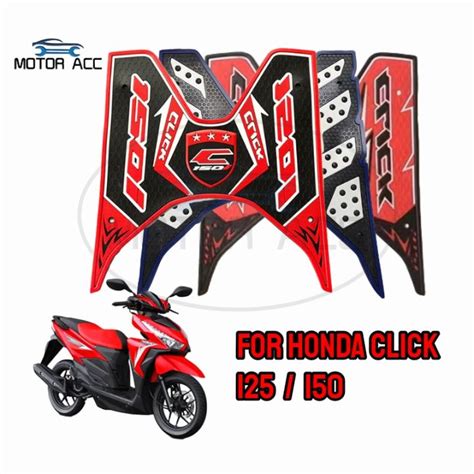 Motorcycle Rubber Matting For Honda Click 125 150 V1 V2 And Game