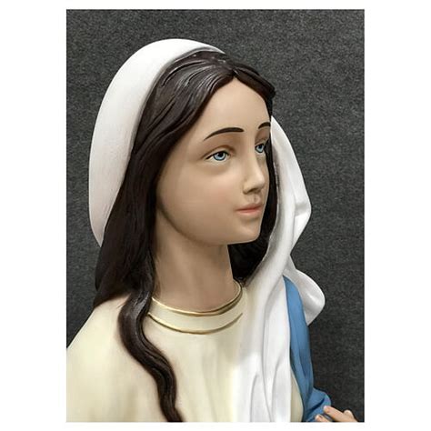 Statue of Mary of Nazareth painted fiberglass 110 cm | online sales on HOLYART.com