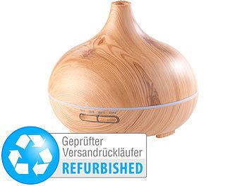 Carlo Milano Aroma Diffusor Luftbefeuchter Holz Optik Versandrückläufer