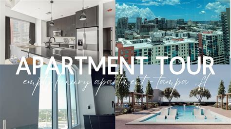 Empty Apartment Tour Luxury Tampa Highrise Youtube