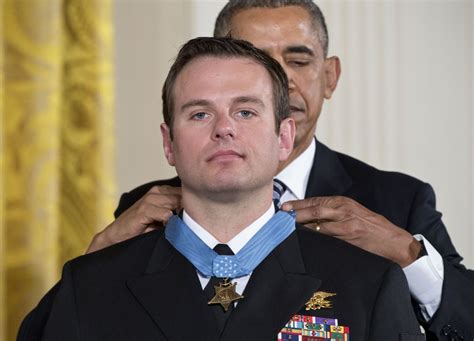 Navy Seal Receives Medal Of Honor At White House Ceremony