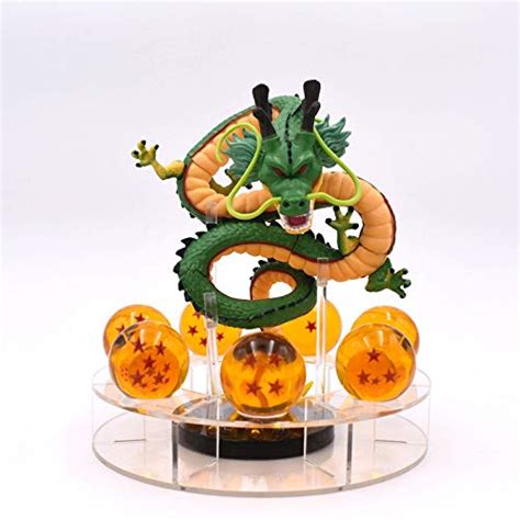 Anime dragon ball z bolas de cristal con estrellas pvc figura de acción