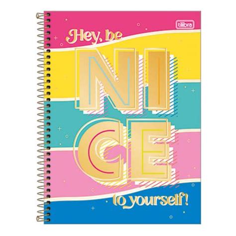 Cuaderno Univ Hey Be Nice Hjs Tilibra