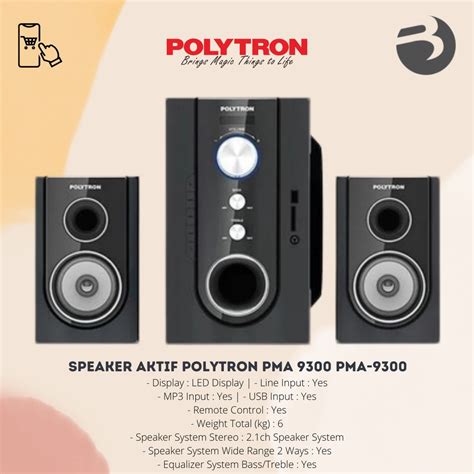 Jual Speaker Aktif Polytron Pma Pma Shopee Indonesia