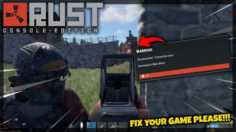 Facepunch Please Fix Rust Console Servers Youtube