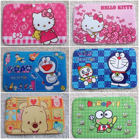 Jual Keset Kaki Anti Slip Karakter Doraemon Hello Kitty Keropi