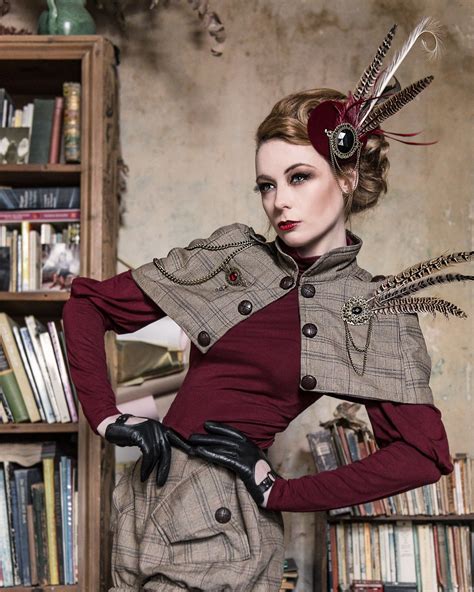 Female Sherlock Steampunk Kleidung Sherlock Holmes Kostüm Steampunk