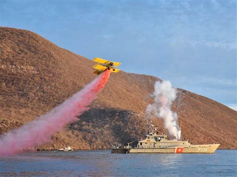 Recrean En Topolobampo El Primer Combate Aeronaval Del Mundo