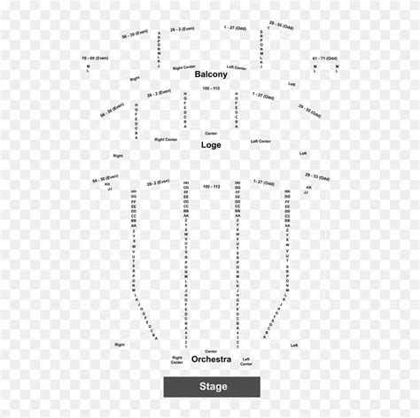 Keller Auditorium Orchestra E Row P, HD Png Download - 525x850 ...