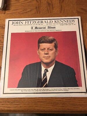 John Fitzgerald Kennedy A Memorial Album Vinyl LP Album EBay