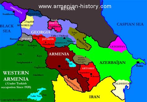 Maps Of Armenia Ancient And Medieval Armenian