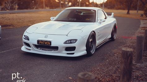 วอลเปเปอร์ Mazda Rx 7 Fd มาสด้า 7 รถยนต์ญี่ปุ่น Jdm รถสีขาว รถ