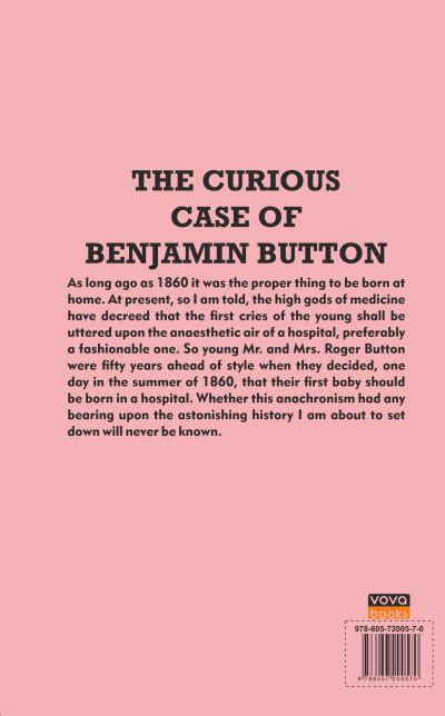 The Curious Case Of Benjamin Button 9786057200570