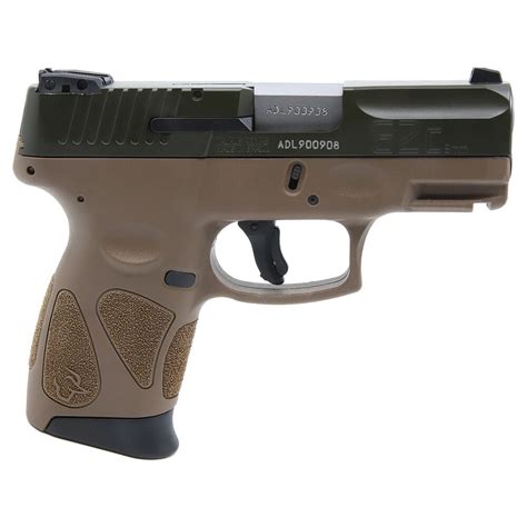 Taurus G2c 9mm Br Cerakote Ms Green 3 26 Pistol W 2 12rd Mags 1 G2c93b 12b For Sale