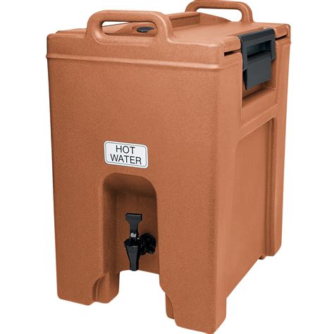 Cambro Uc1000157 Ultra Camtainer 105 Gallon Coffee Beige Insulated