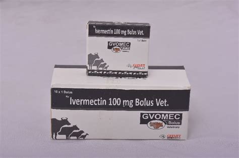 Ivermectin 100mg Bolus For Clinical Packaging Type Strips At Rs 640