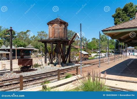Old Poway Park And Village Poway California Editorial Stock Image