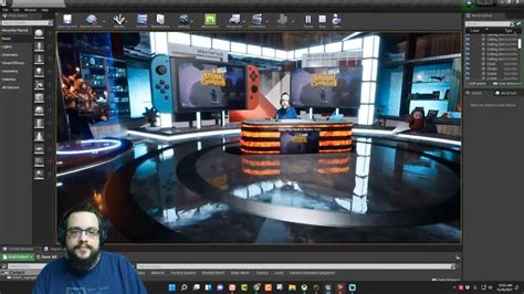 Dev Tutorial Live Cameras In Virtual Studio In Unreal Engine Youtube