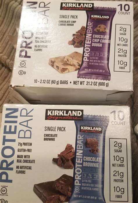 Product Review Of Kirkland Costco Brand Protein Bars Delishably