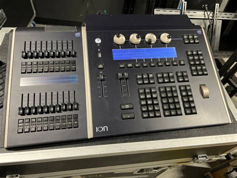 ETC Ion Classic DMX Lighting Console With Fader Wing And Monitors