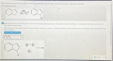 Solved Aslic Bromination Of Alkenes Is Accomplished With The Chegg