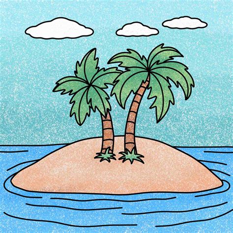 how to draw islands
