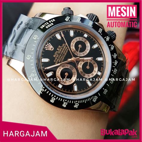 Jual Jam Pria Automatic Rolex Oyster Perpetual Chain Chronograph