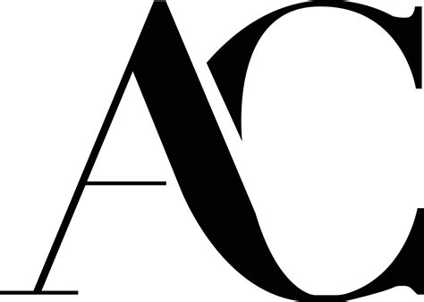 AC initial luxury logo 21911656 Vector Art at Vecteezy