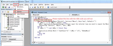 How To Repeat Or Loop A Macro Every X Minutes In Excel