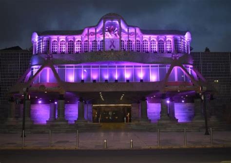 La Asamblea Regional Se Ilumina De Morado Con Motivo Del D A