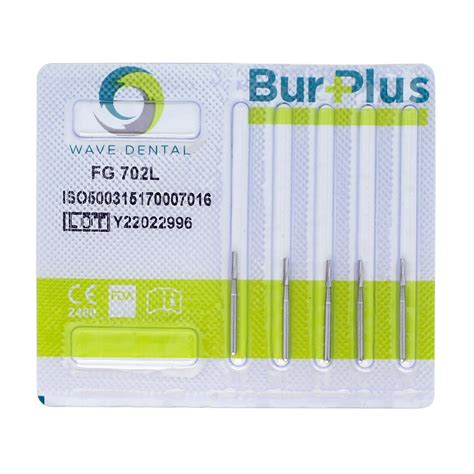 Wave Dental Carbide Burs Fg L High Speed Tapered Fissure Burr Fg