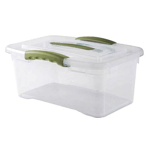 Caja Organizadora Lts Wenbox Transparente Garage Impo