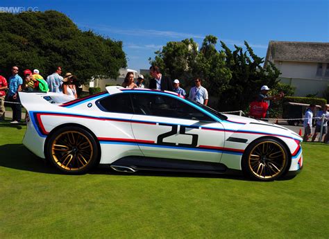 BMW 3 0 CSL Hommage R On The Concept Lawn In Pebble