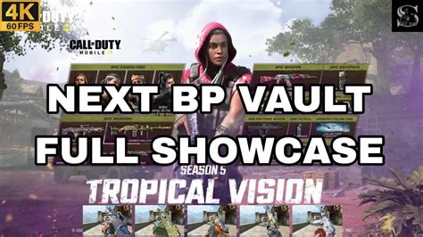 Next Season Bp Vault Full Showcase Tropical Vision Battle Pass